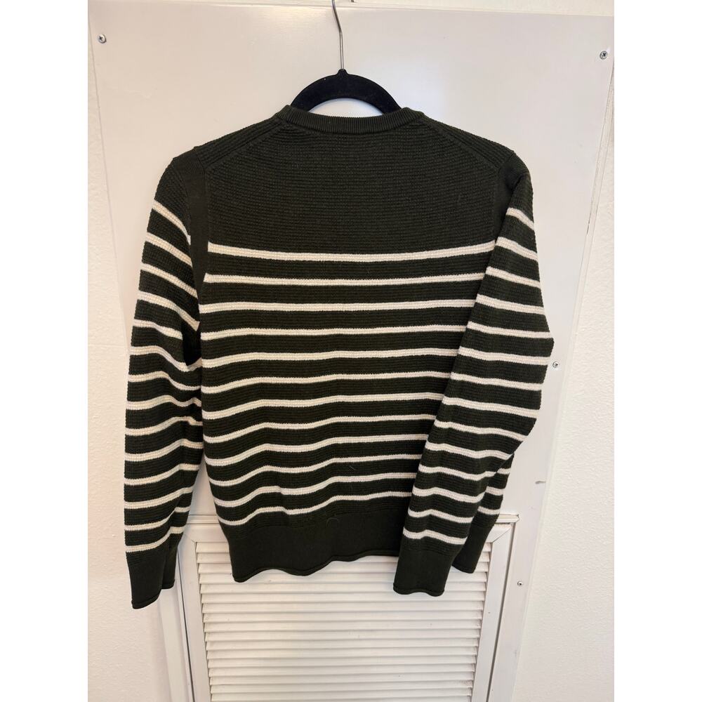 Todd Snyder Wool Striped Crewneck Sweater Large - Picture 4 of 4